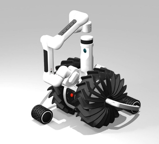 月面探査の未来を担うモジュラー型AIロボット万博展示モデルの愛称を