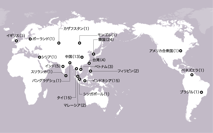 工学部学生出身校所在地
