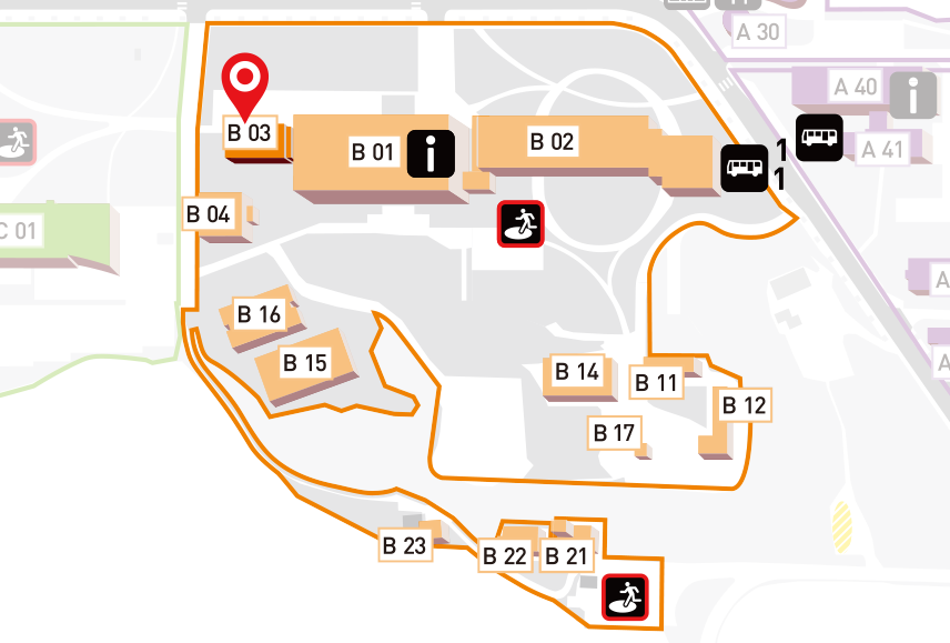 Materials Science and Eng. Lecture Hall Map