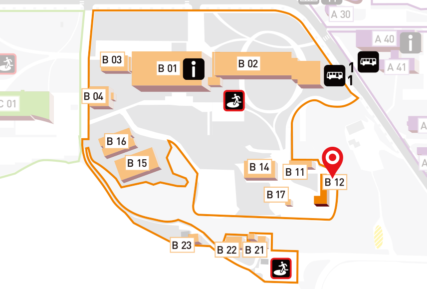 Materials Science and Eng. Research and Machining Building Map