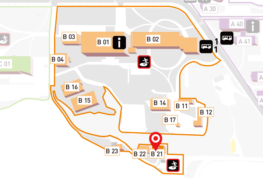 Environmental Conservation Center Experimental Research Building Map