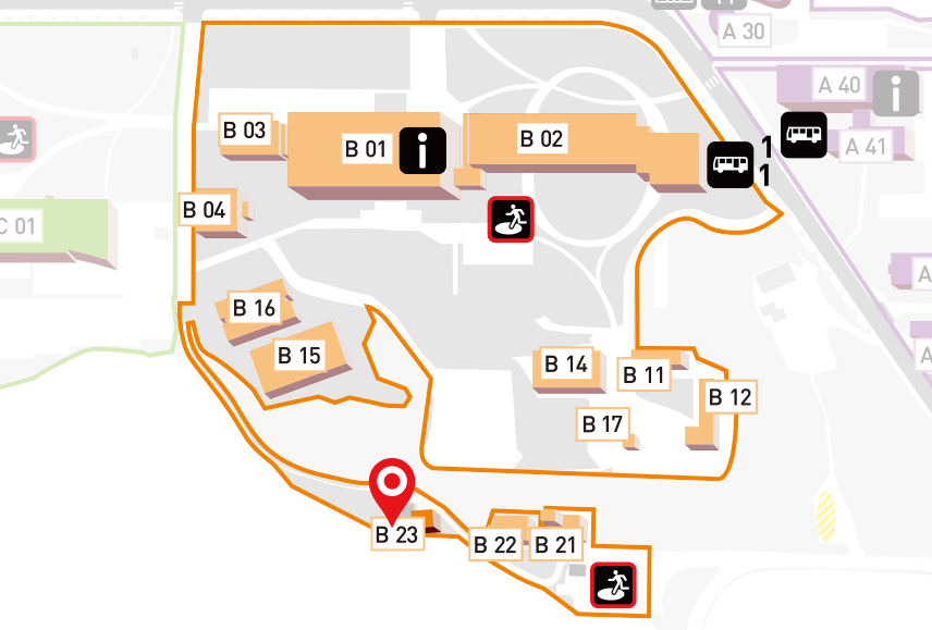 Environmental Conservation Center Office Map