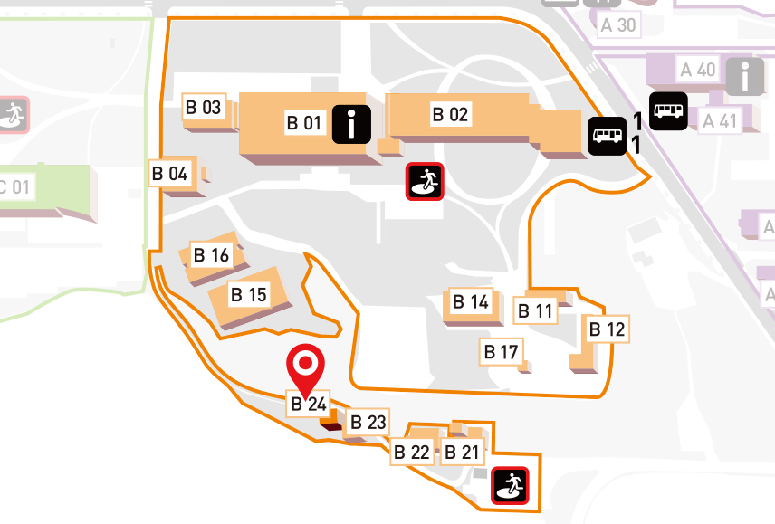 Environmental Conservation Center Building D Map