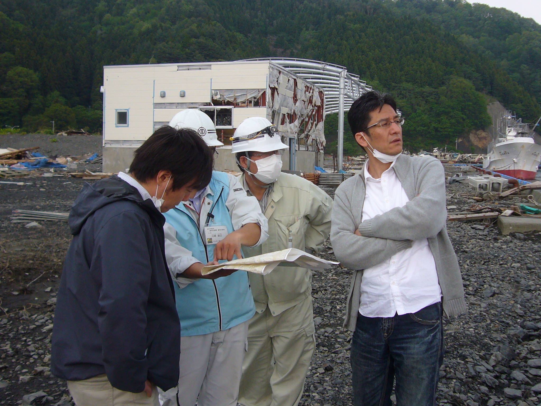 東日本大震災復興計画への貢献/The Practical Works for Reconstruction from GEJE